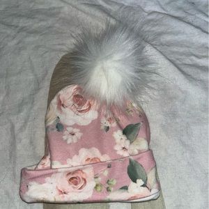 Infant Floral Beanie by Toby
